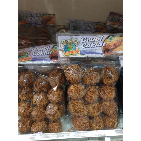 

Grubi cemilan dari ubi. cemilan