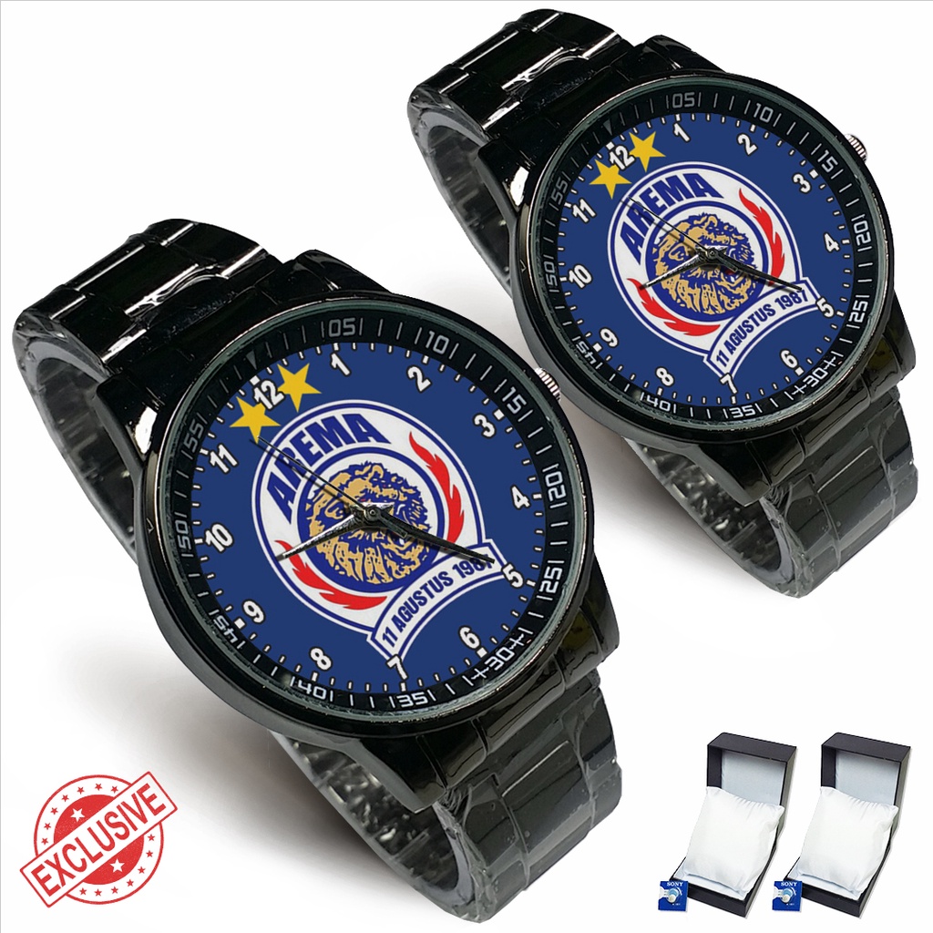 Jam Tangan Rantai Couple AREMA 11 AGUSTUS 1987 - 3 (Awesome)