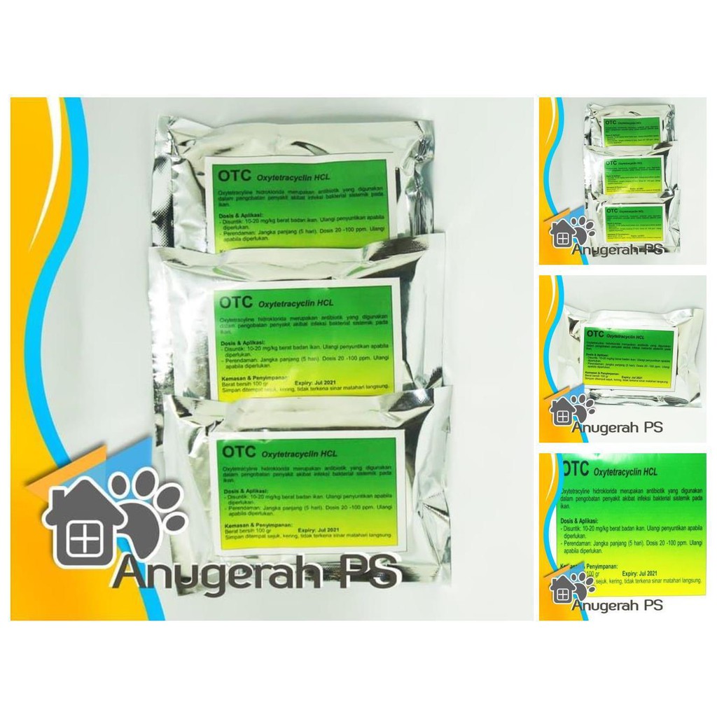 obat antibiotik ikan oxytetracyclin otc