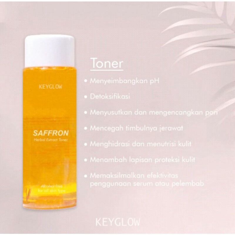 KEYGLOW TONER SAFFRON