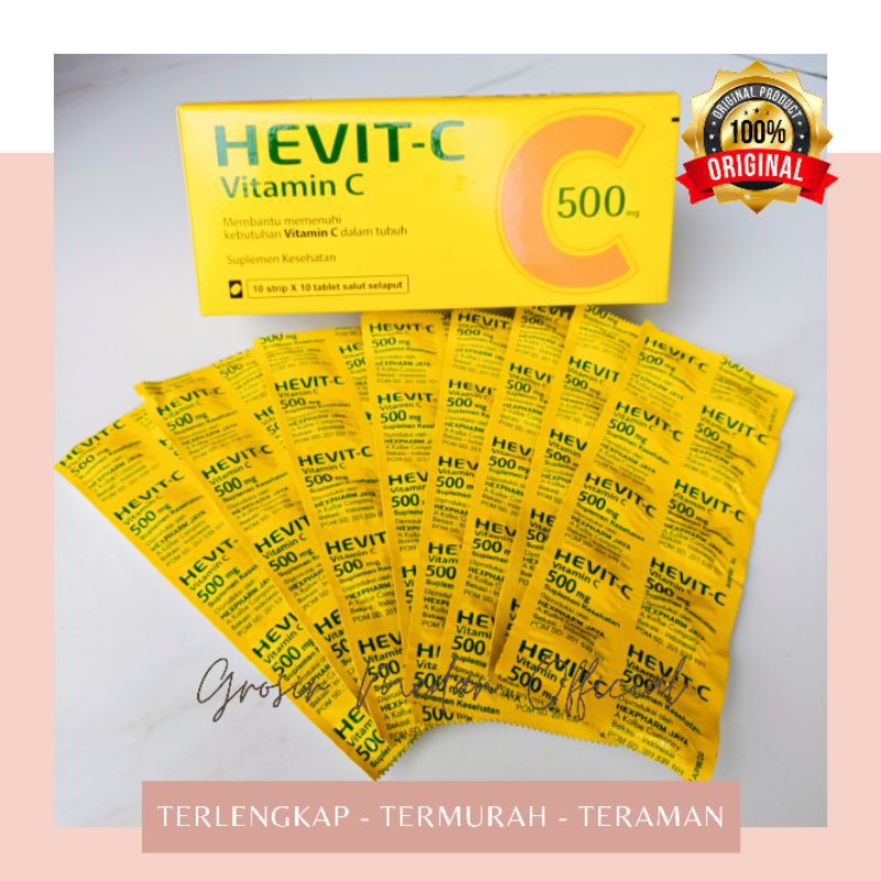 HEVIT C 500 MG VITAMIN C DAYA TAHAN TUBUH