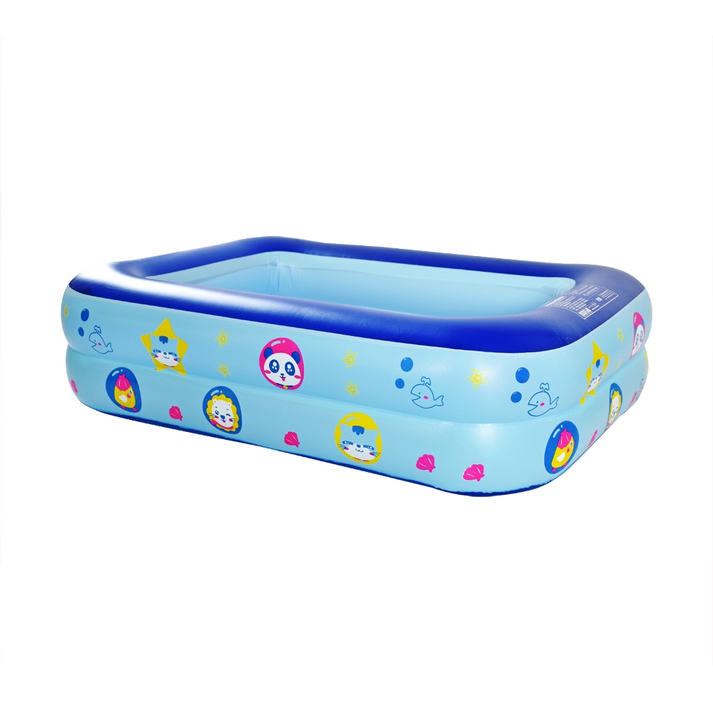 Kolam Renang Karet Anak Keluarga Besar 260cm Rectangular Family Pool [160x110 x50cm]150/210cm Kolam