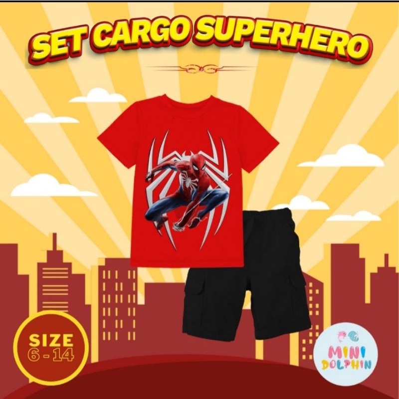 Mini Dolphin Set Cargo Superhero