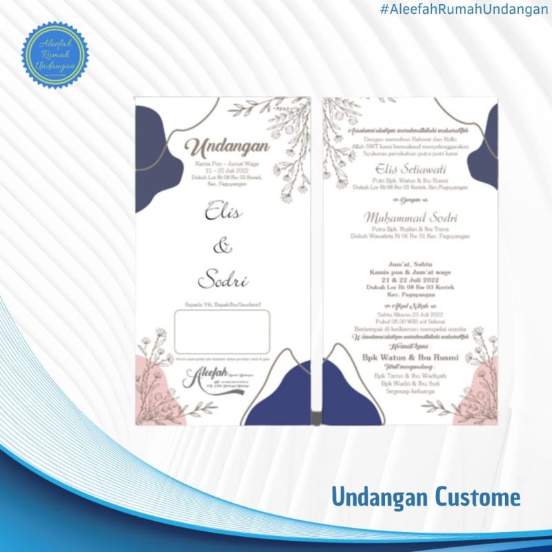 

Undangan Custome | Murah