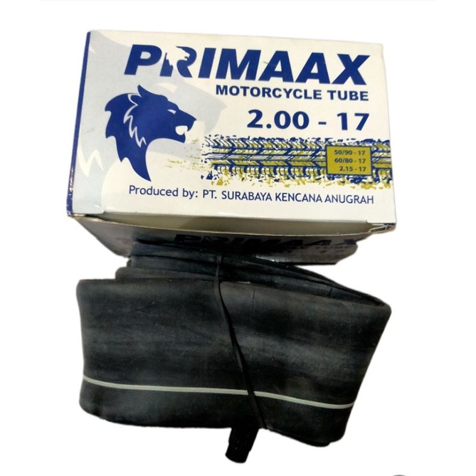 PRIMAAX KENDA BAN DALAM 200/225 50/90 60/80 60/90 70/80 RING 17