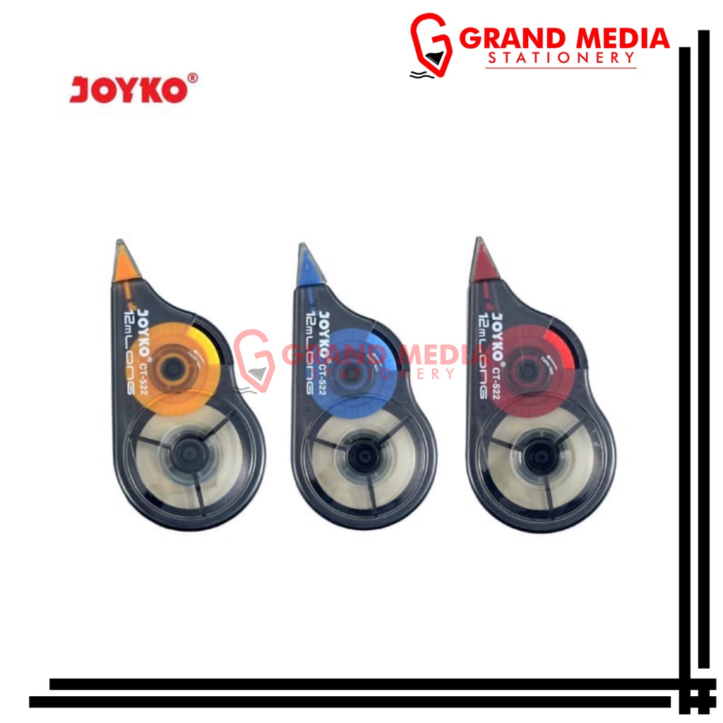 

[GRAND MEDIA] PITA KOREKSI / CORRECTION TAPE JOYKO CT-522