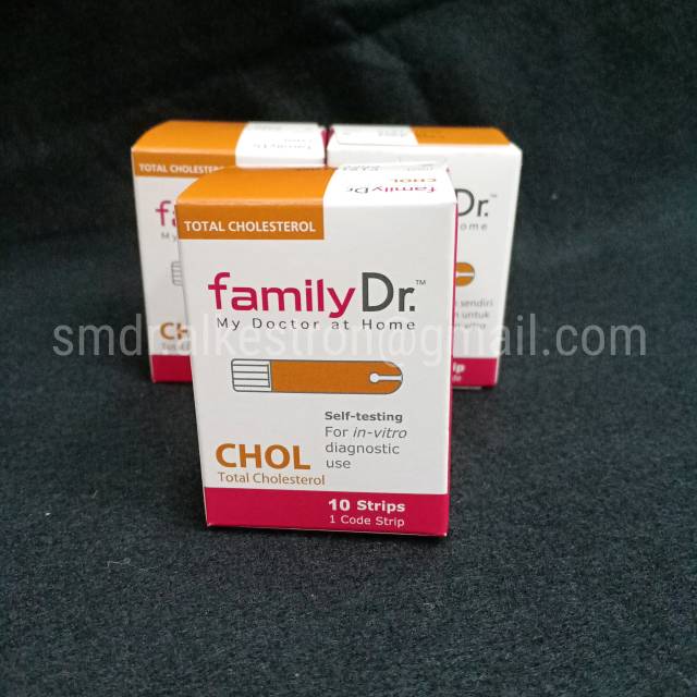 Alat cek total cholesterol family Dr. Choles