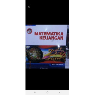 

matematika keuangan edisi 3 budi