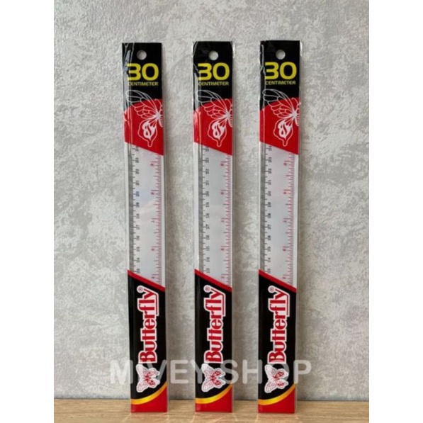 

Penggaris 30 CM Butterfly (harga 1 pcs)