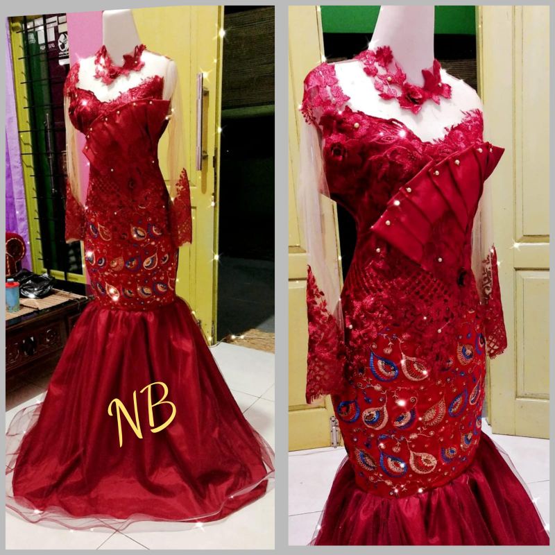 baju singer/baju penyanyi/dres singer/baju pesta/sariiii maaroon