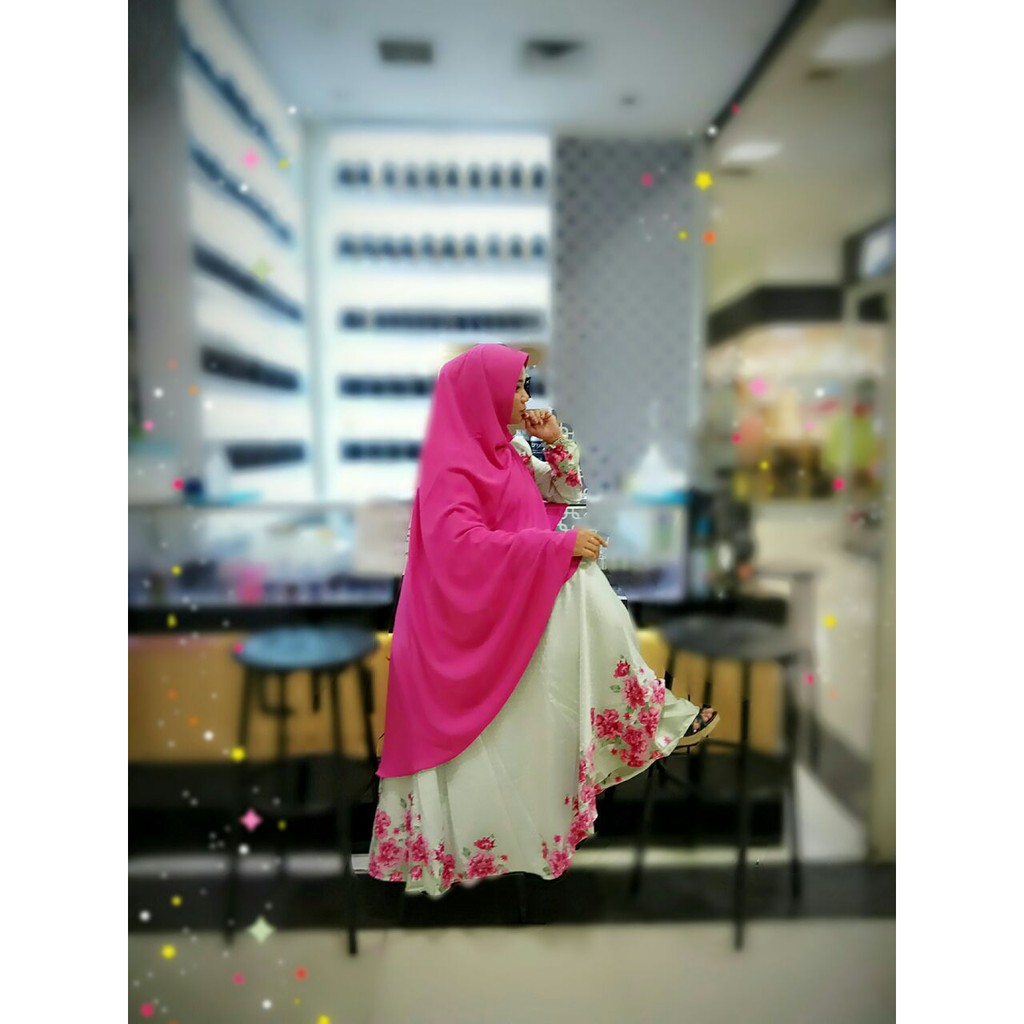 Gamis Syari Zalacha Maxmara Raflesia