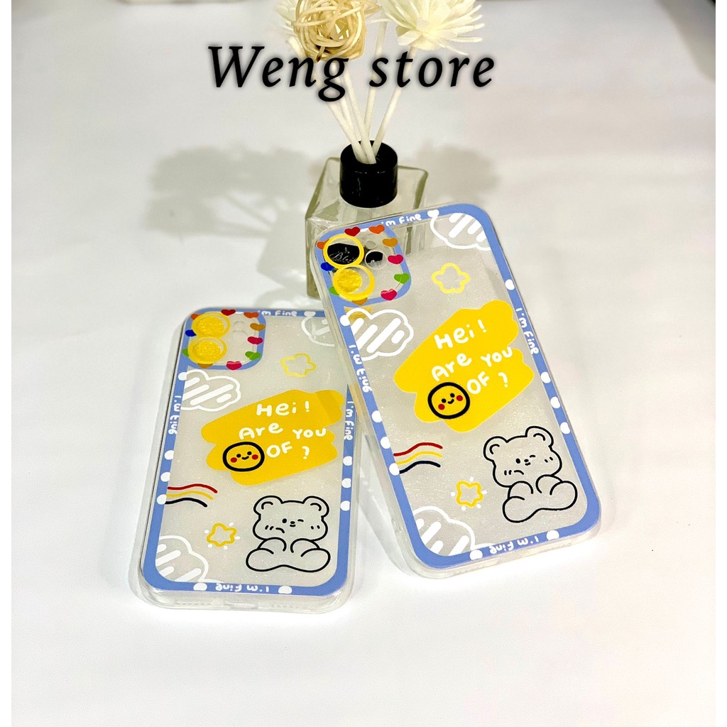 Case Lens Tranparan Motif Hey Yo Dll For Oppo A16E A16K