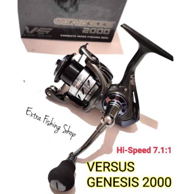 REEL VERSUS GENESIS 2000 HIGH SPEED RATIO 7