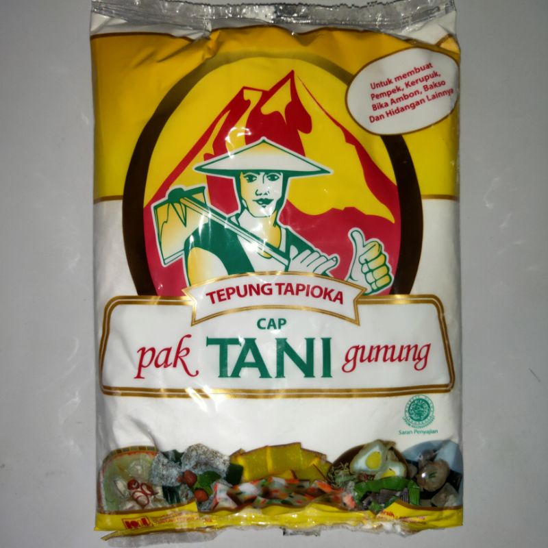 

TEPUNG TAPIOKA/ SAGU CAP PAK TANI GUNUNG 500g