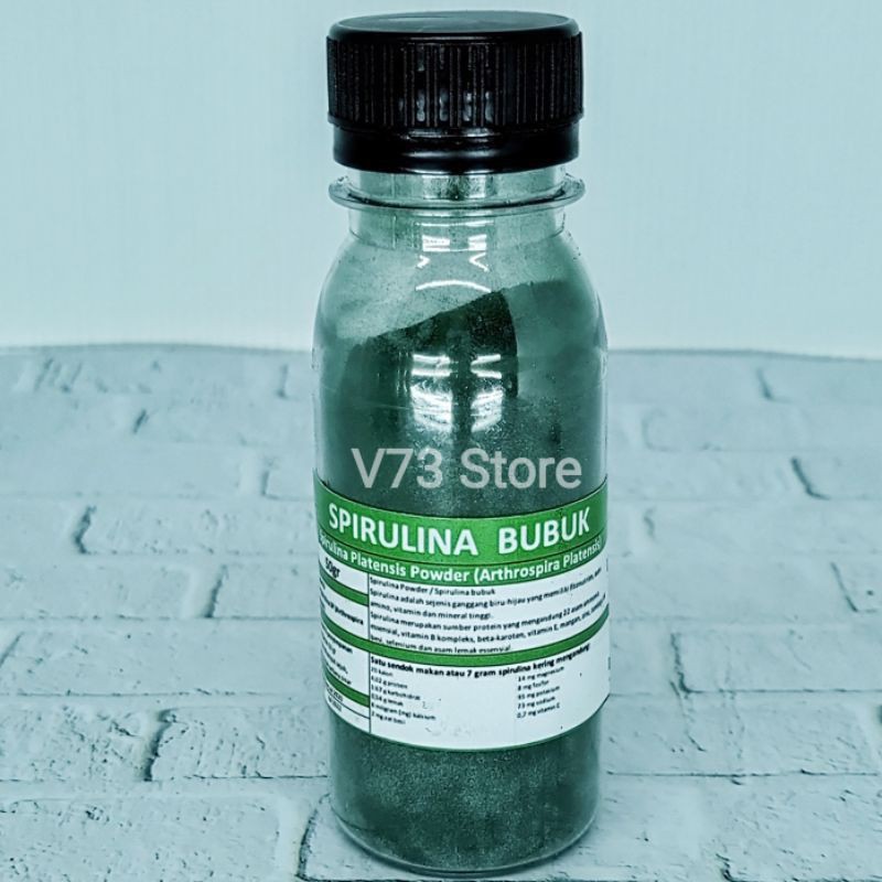 SPIRULINA BUBUK / SPIRULINA POWDER / SPIRULINA PLANTESIS UNTUK IKAN