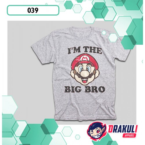 T Shirt 039 - Mario I'm The Big Bro