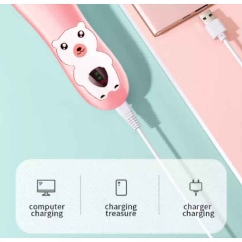 alat cukur rambut bayi recharger