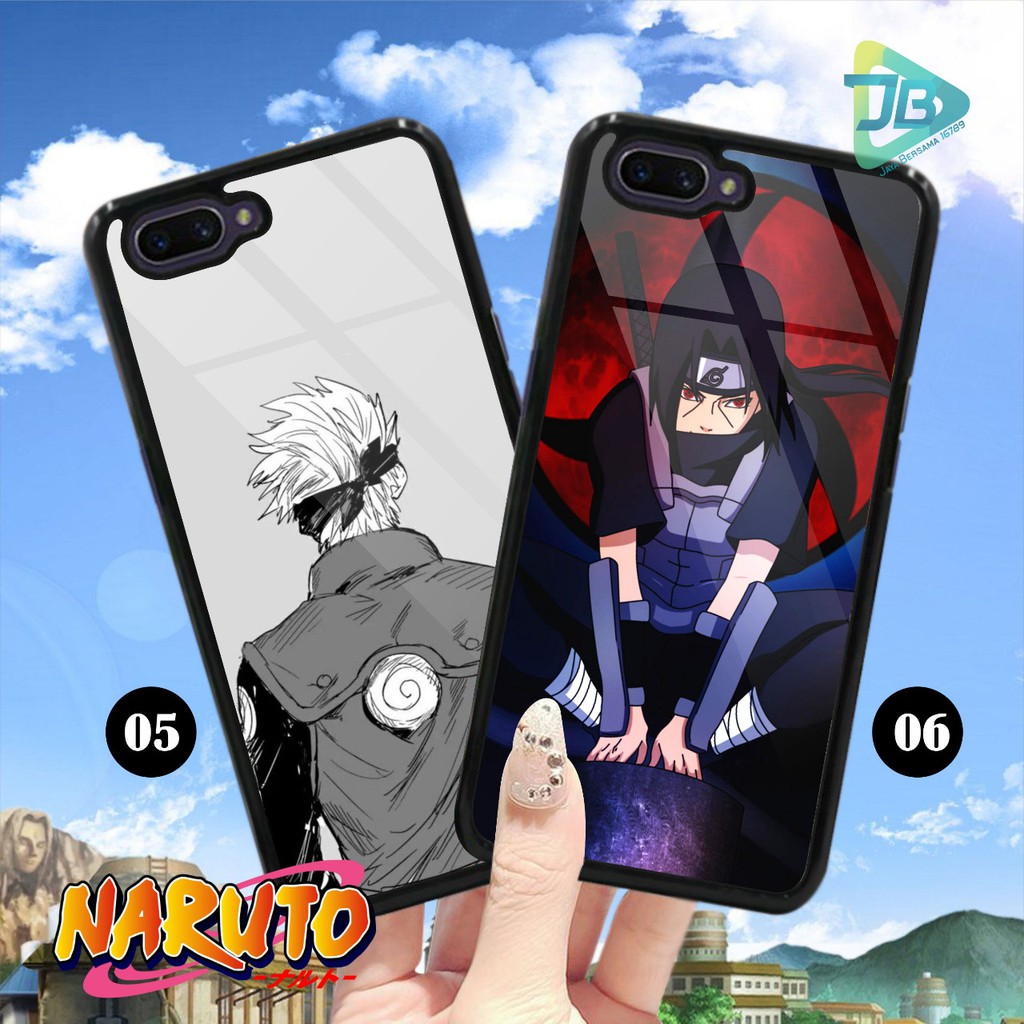 HARDCASE 2D GLOSSY NARUTO OPPO VIVO XIAOMI SAMSUNG REALME IPHONE ALL TYPE JB4669