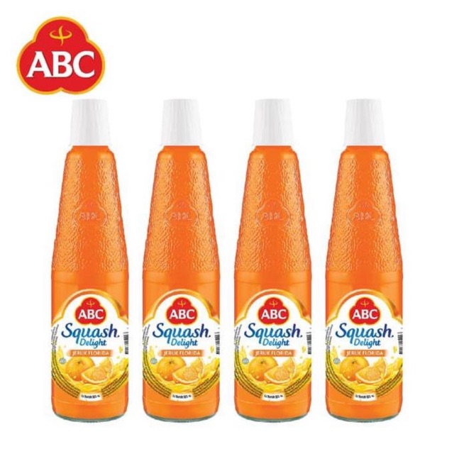 Sirup ABC Jeruk Squash Delight jeruk Florida 460ml PROMO MURAH [GOJEK/GRAB]