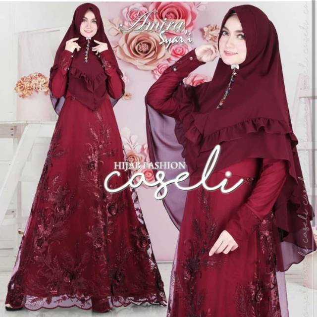 CASELI PREMIUM SYAR'I SET KHIMAR