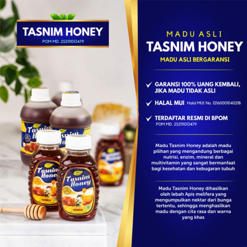 

Madu Tasnim Honey untuk kesehatan