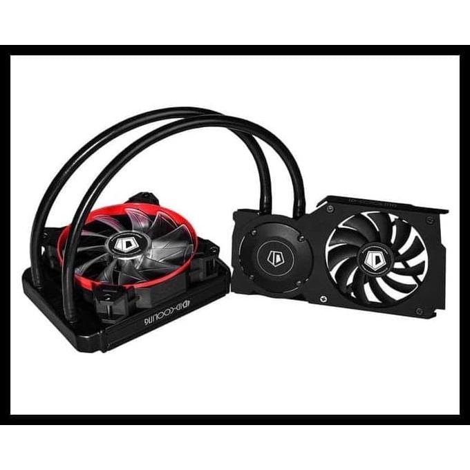 Id-Cooling Frostflow 120Vga - Vga Cooler With Red Led Fans Terlengkap