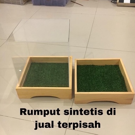 Hantaran Kayu 27,5x27,5 Plus Tutup Akrilik Box Kotak Seserahan Hantaran Kayu Sama Sisi