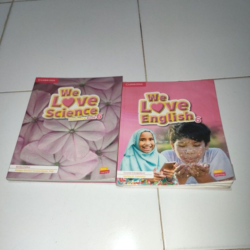 Buku we love science dan we love English second