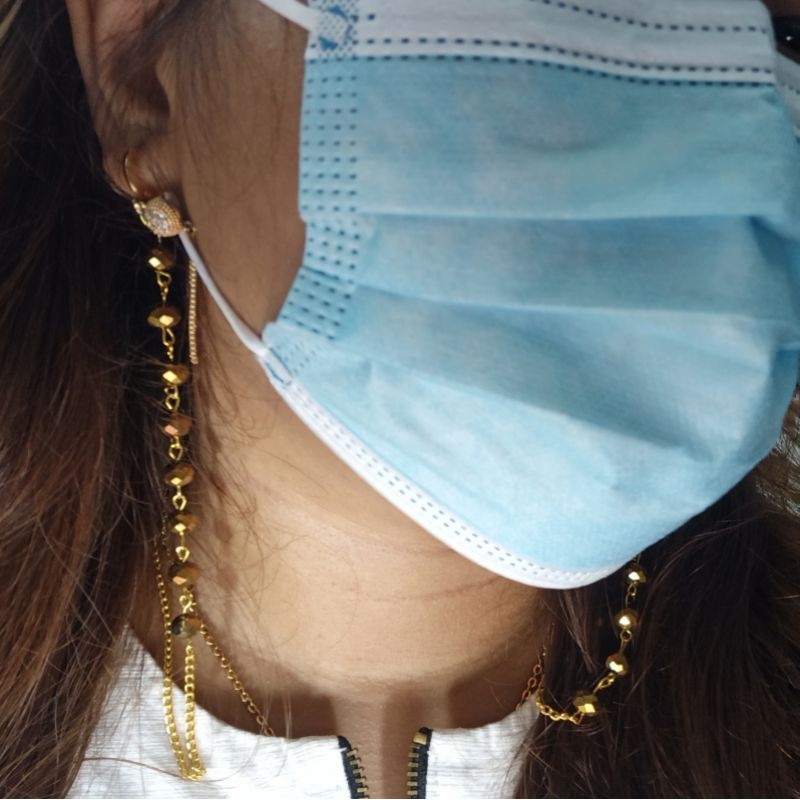 Kalung Masker/ Tali Masker - Stap Mask Chain / Strap Masker Gantungan Masker Fashion Aksesoris