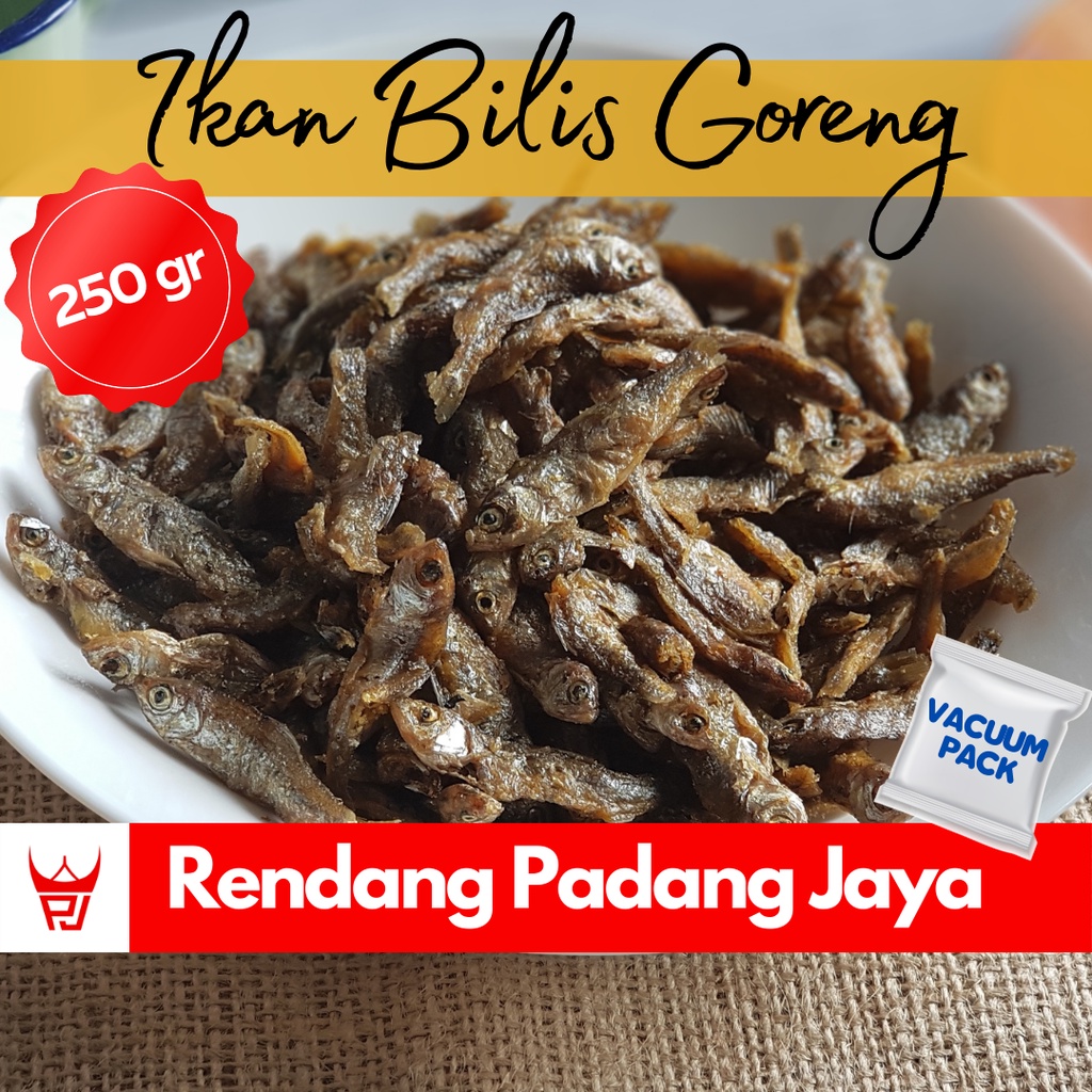 

Ikan Bilis Goreng Padang Jaya 250 gr (Ikan Bilis asli danau Singkarak)