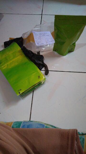 Standing Pouch Super Alumunium Foil Depan Belakang 250 Gram 13x20