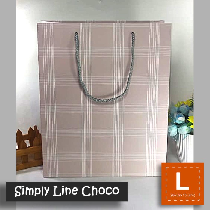 

Paper Bag Tali Motif / Tas Kertas Kado / Tas Ultah- L SIMPLY LINE