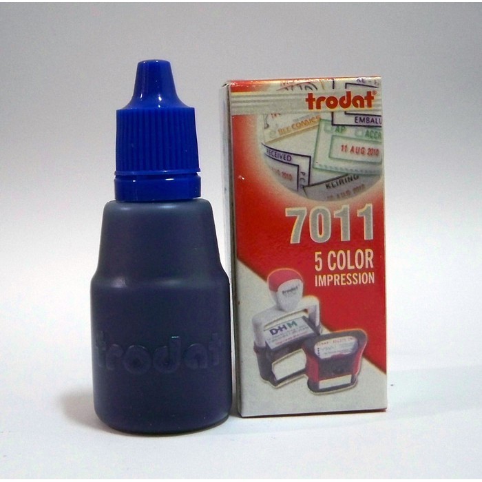

Tinta Trodat 7011 warna Biru