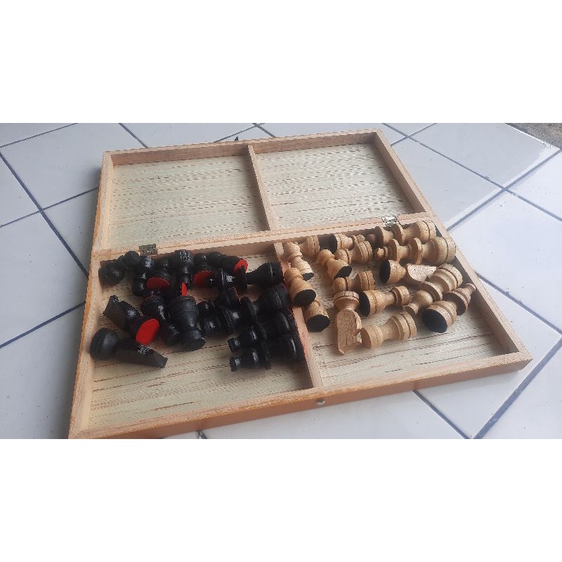 catur kayu ASAHI  50 ( jumbo)