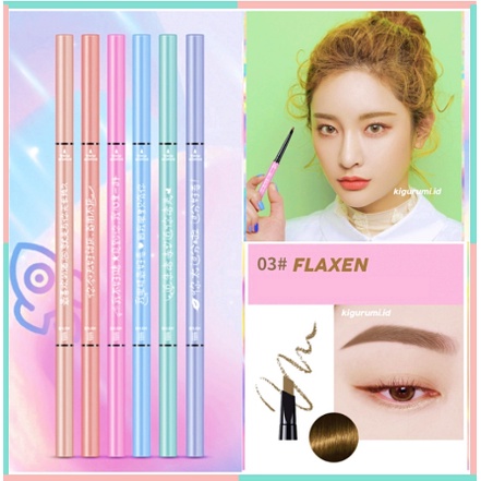 LAMEILA 838 1 SET 6 PCS Alis Eyebrow Geometry Colors Double Heads Eyebrows CJR