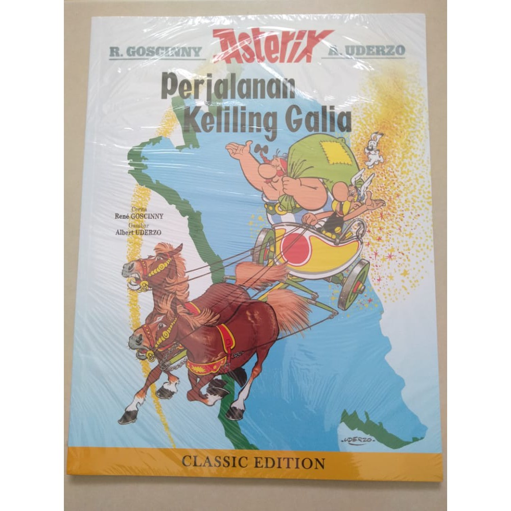 Asterix - Perjalanan Keliling Galia CLASSIC EDITION by Uderzo &amp; Goscin