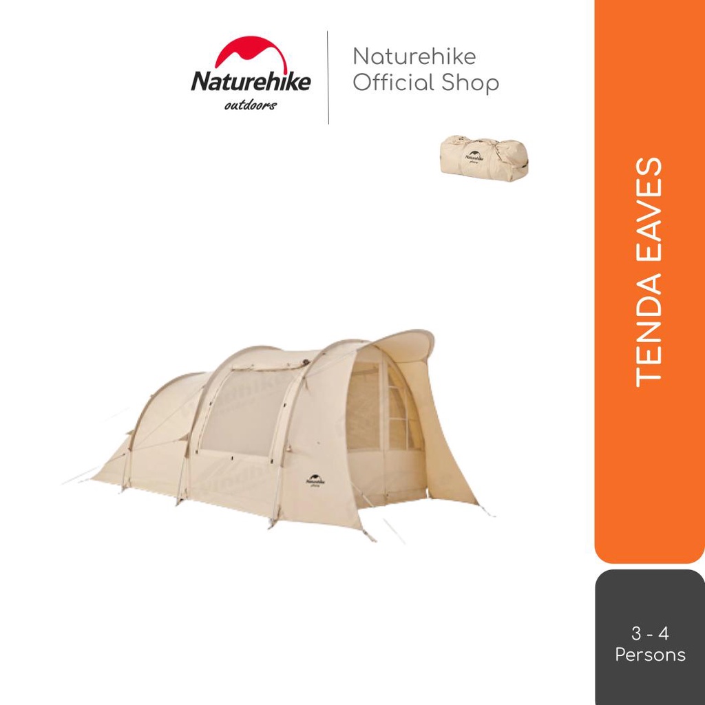 TENDA COTTON EAVES / TUNNEL / CAMPING / GLAMPING NATUREHIKE NH22ZP010