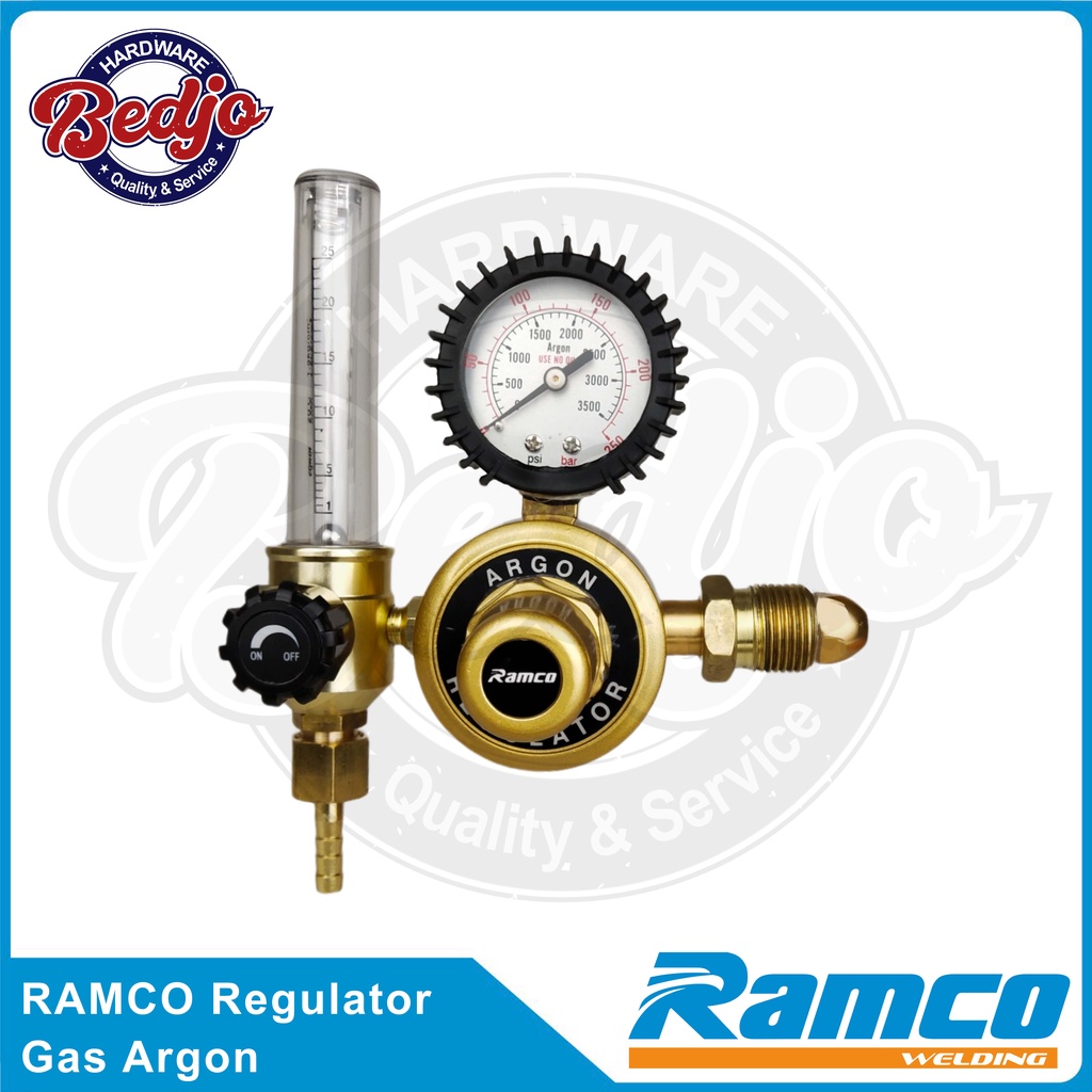 Regulator Argon RAMCO - Regulator Las Argon - regulator gas Argon