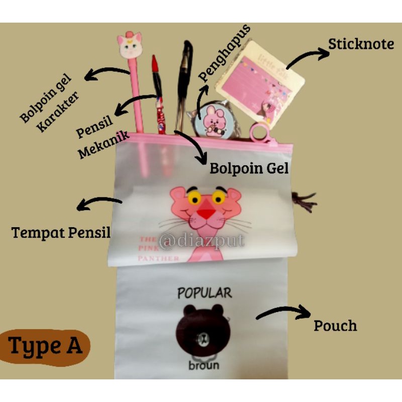 

Paket Alat Tulis 7 in 1 | stationary set | alat tulis set