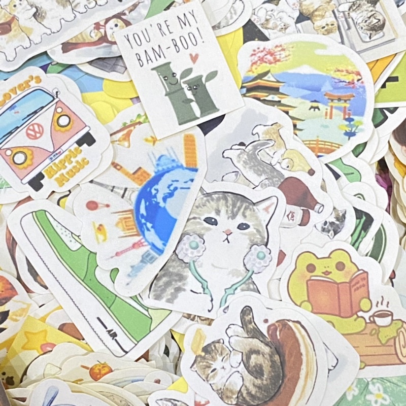 Jual 10 Pcs Sticker Aesthetic Tumblr Kawaii Stiker Cute Lucu Imut