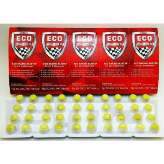 Eco Racing Motor 1 blister/50 tablet | Shopee Indonesia