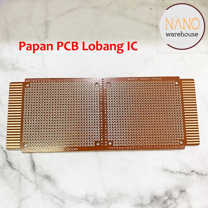 Papan PCB Bolong Lobang Polos IC / PCB Board Dot Matrix Circuit