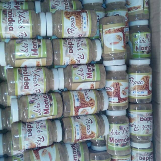 Paket Agen 8 botol Jahe Merah Papua Momo Termurah