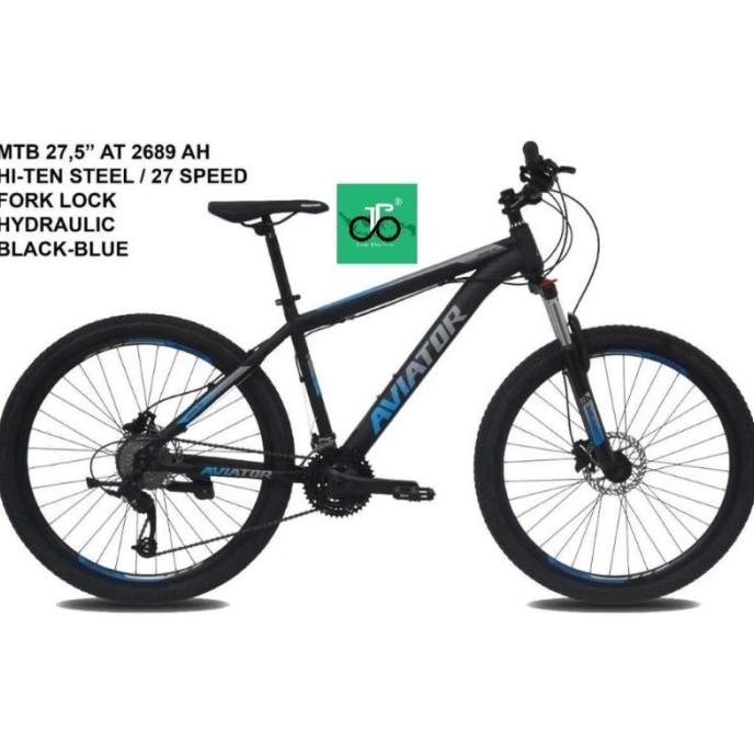 BF280 SEPEDA MTB 27.5 AVIATOR 2689 AH HD 39SPD TERBARU FDGDF34545