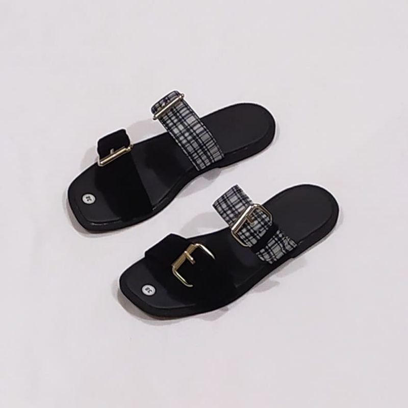 SANDAL FLAT BAN2 TERLARIS-2