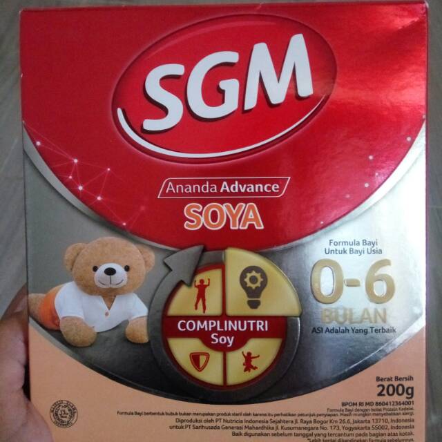 SGM SOYA 0-6 BLN COMPLINUTRI