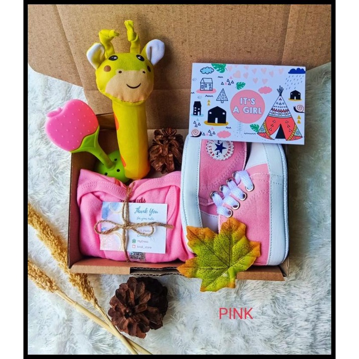 

Premium Hampers Kado Bayi Kado Lahiran Hadiah Bayi Perempuan