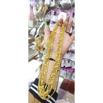 kalung koin bambu 60 cm yxy