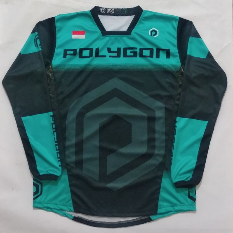 Jersey sepeda MTB polygon>>Nama & FREE STIKER