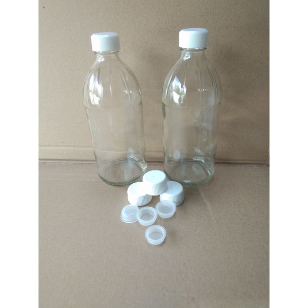 Jual botol kaca apel 500ml | Shopee Indonesia